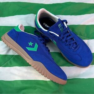 Converse Blue and Green Women's Sneakers